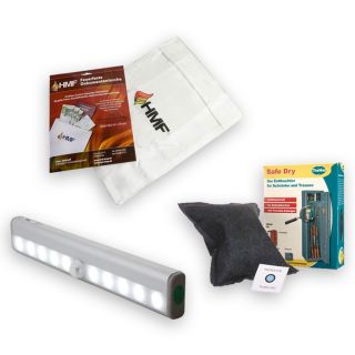 Savings package: LED-illumination + Safe Dry dehumidifier + heat resistant document  case