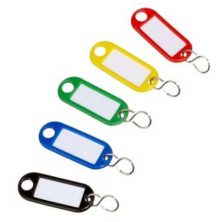 Schlüsselanhänger BASIC in 5 Farben (25 Stück)