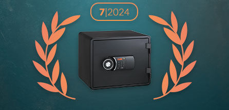 Safe of the Month Juli 2024: CLES sun SMALL Fire Protection Safe - Safe of the Month: CLES sun SMALL Fire Protection Safe | Juli 2024