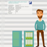 Format Paper Star Light Plus 5 Brandschutztresor mit Schlüsselschloss