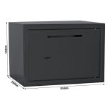 Rottner Jupiter 3 Slot Furniture Safe