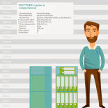 Rottner Jupiter 6 Möbeltresor mit Elektronikschloss
