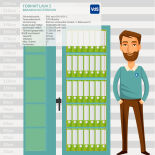 Format Lava 5 Brandschutztresor mit Elektronikschloss Spartan 1007