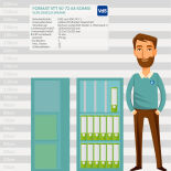 Format STT 40-72 AS Kombi Key Safe with key lock
