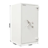Rottner Projekt Fire Premium 55 Wertschutzschrank mit Schlüsselschloss