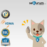 Müller Safe Key Safe STZ140 with electronic lock EM1620