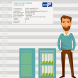 Müller Safe MNO8 Möbeltresor mit Elektronikschloss Revobolt