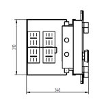 Bordogna ANDROMEDA 20 Wandtresor