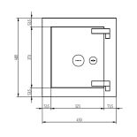 Bordogna ANDROMEDA 35 Wall Safe