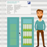 Müller Safe EN0-140 Wertschutztresor mit Elektronikschloss TULOX