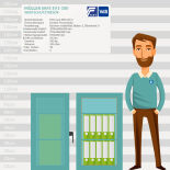 Müller Safe EV1-100 Value Protection Safe with electronic lock TULOX