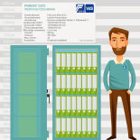 Primat 3395 Wertschutztresor EN3 mit Elektronikschloss TULOX