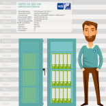 Sistec EUROGUARD-SE0-140 Wertschutztresor mit Elektronikschloss CB90