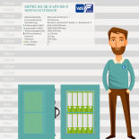 Sistec EUROGUARD-SE3-LFS-86-0 Value Protection Safe with electronic lock LG-BASIC