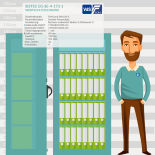 Sistec EUROGUARD-SE4-173-1 Wertschutztresor mit zwei Elektronikschlösser CB90