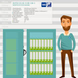 Sistec EUROGUARD-SE4-KB-138-1 Wertschutztresor mit Schlüsselschloss und Elektronikschloss CB90