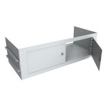 Lockable interior compartment 215mm with 2 doors and 2...