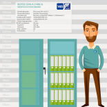 Sistec EMI-A 1400/6 Value Protection Safe with electronic lock PRIMOR