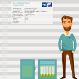 Sistec EMO 550/5 Furniture Safe with electronic lock TULOX