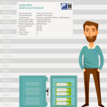 CLES protect AP3 Value Protection Safe with key lock and mechanical combination lock