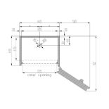 Primat 1240 Wertschutztresor EN1 mit Elektronikschloss CB90