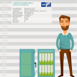 Format Gemini Pro 3 Wertschutzschrank mit Elektronikschloss LG-66E