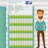 Format Gemini Pro 80 Wertschutzschrank mit Elektronikschloss LG-39E