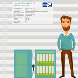Format Topas Pro 20 Wertschutzschrank mit Elektronikschloss LG-39E