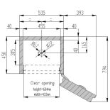 Primat 2095 Wertschutztresor EN2 mit mechanischer Zahlenkombination