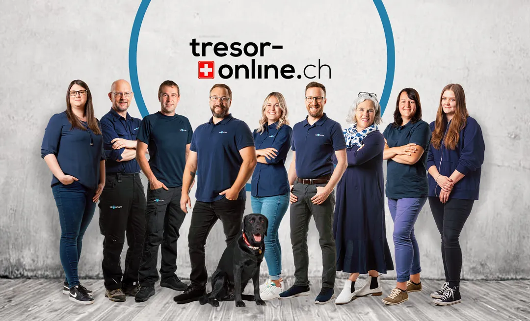 The SEKURUM GmbH team - tresor-online.ch